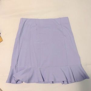 Purple Mini Skirt